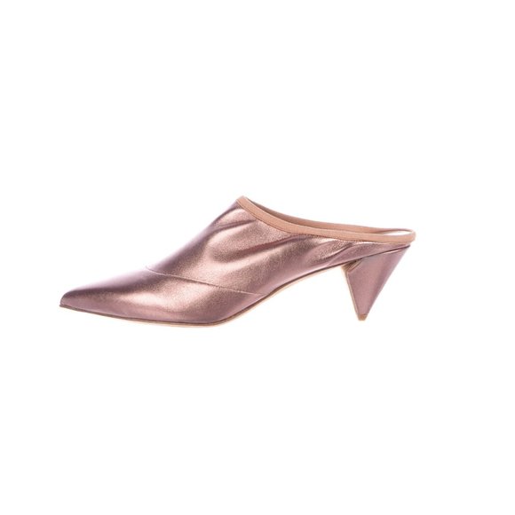 Alumnae Shoes - ALUMNAE Pink Leather Mules Size: 10 | IT 40